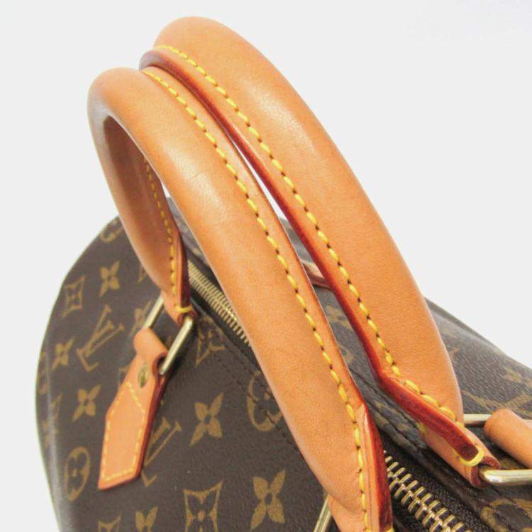 Pre Owned Louis Vuitton Speedy 35 Monogram Coated Canvas Shoulder Bag