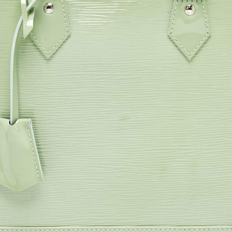 Pre Owned Louis Vuitton Amande Electric Epi Leather Alma PM Bag
