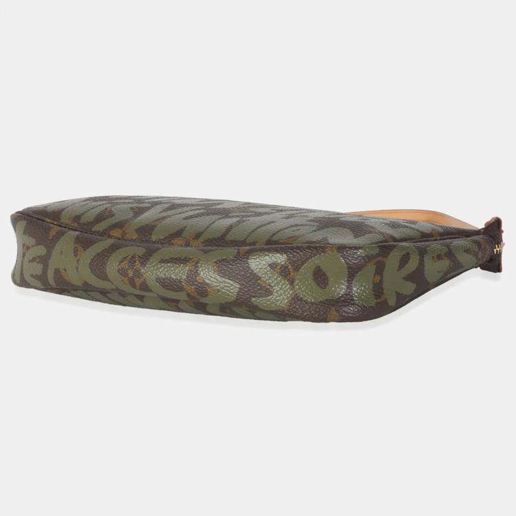 Pre Owned Louis Vuitton x Stephen Sprouse Monogram Canvas Graffiti Pochette Accessories
