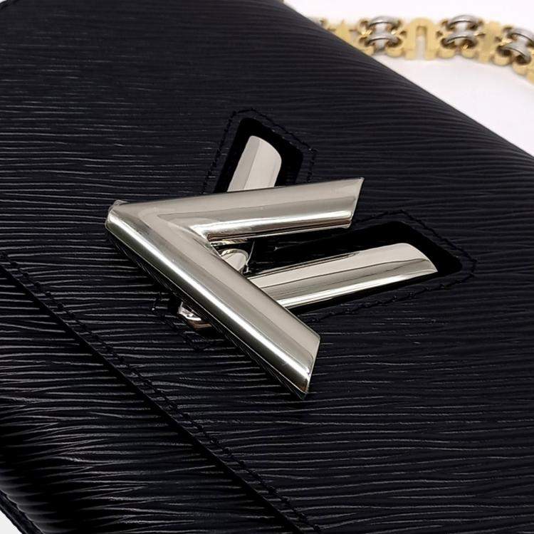 Pre Owned Louis Vuitton Black Epi Leather Epi Twist MM