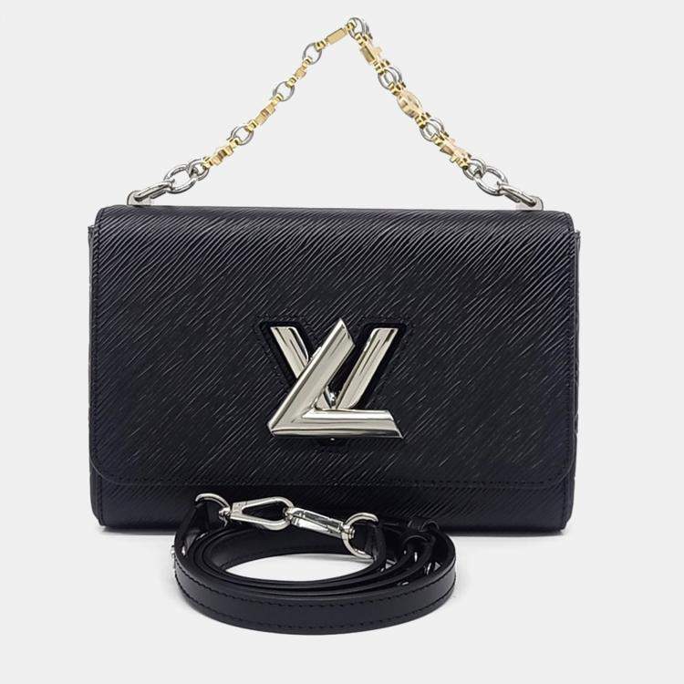Pre Owned Louis Vuitton Black Epi Leather Epi Twist MM