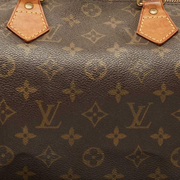 Pre Owned Louis Vuitton Monogram Canvas Speedy 30 Bag