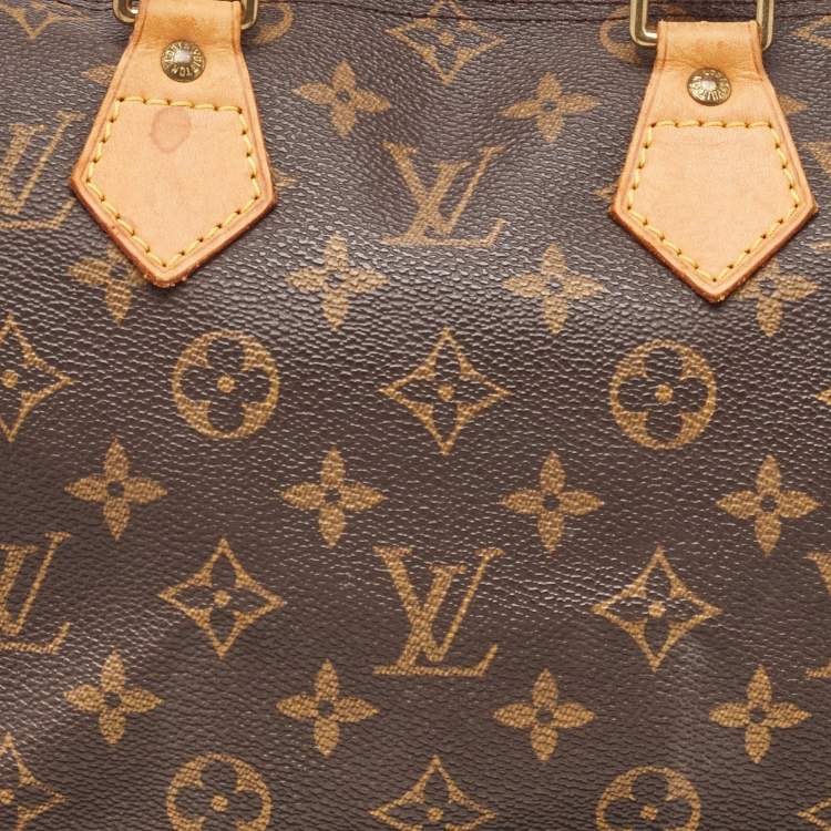 Pre Owned Louis Vuitton Monogram Canvas Speedy 25 Bag