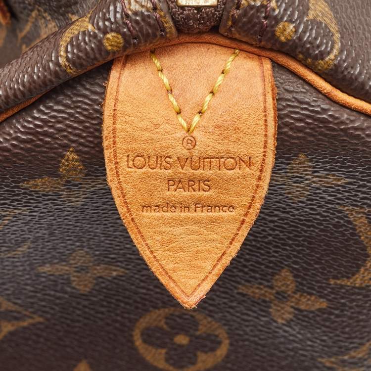 Pre Owned Louis Vuitton Monogram Canvas Speedy 25 Bag