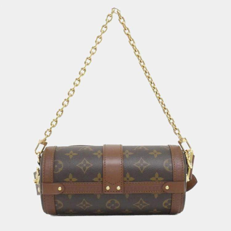 Pre Owned Louis Vuitton Papillon Trunk Monogram Coated Canvas Shoulder Bag