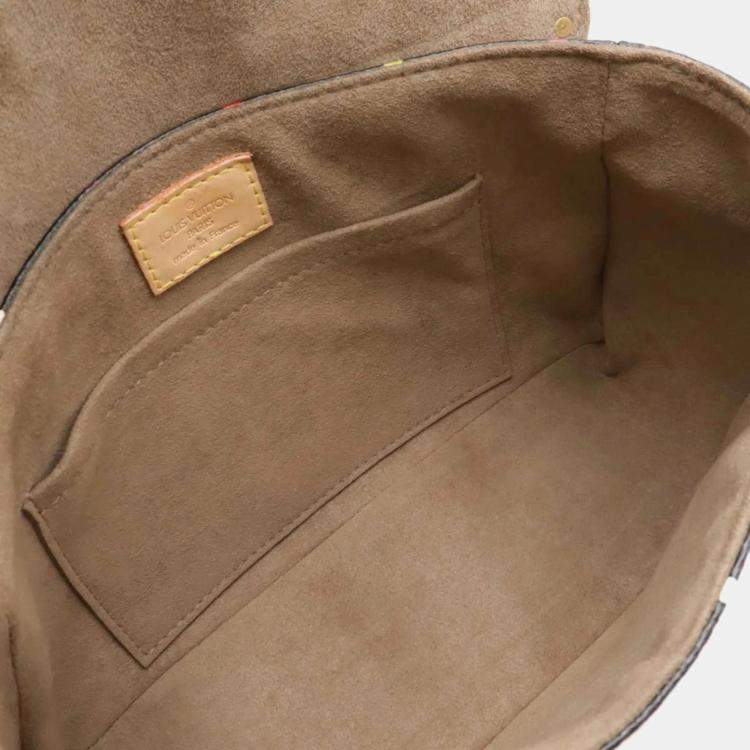 Pre Owned Louis Vuitton Sologne Monogram Multicolor Canvas Shoulder Bag