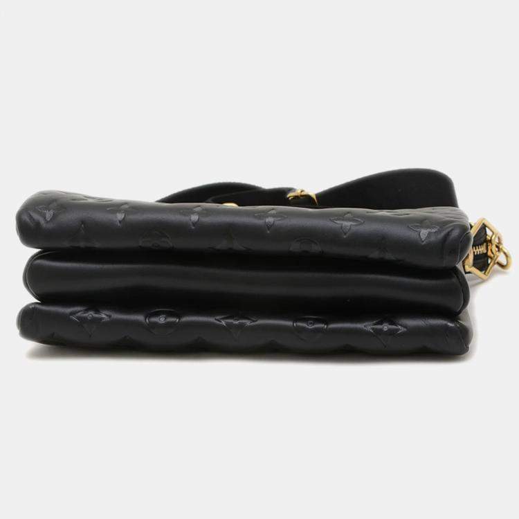 Pre Owned Louis Vuitton Coussin PM Black Monogram Shoulder Bag