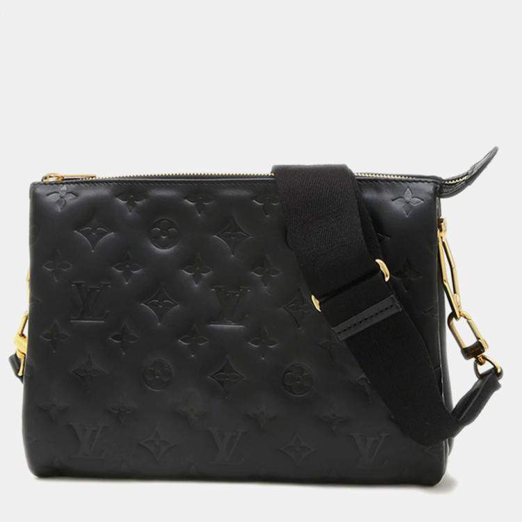 Pre Owned Louis Vuitton Coussin PM Black Monogram Shoulder Bag
