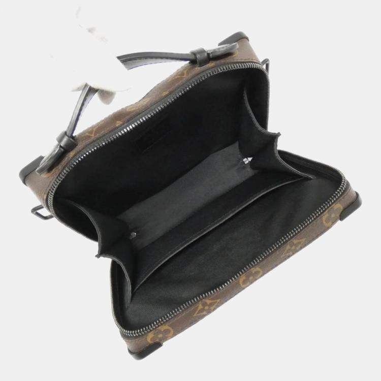 Pre Owned Louis Vuitton Monogram Macassar Handle Soft Trunk Shoulder Bag