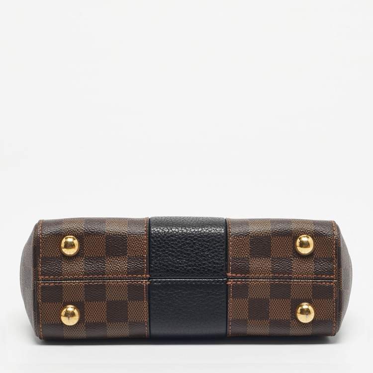 Pre Owned Louis Vuitton Black Damier Ebene Canvas Bond Street BB Bag