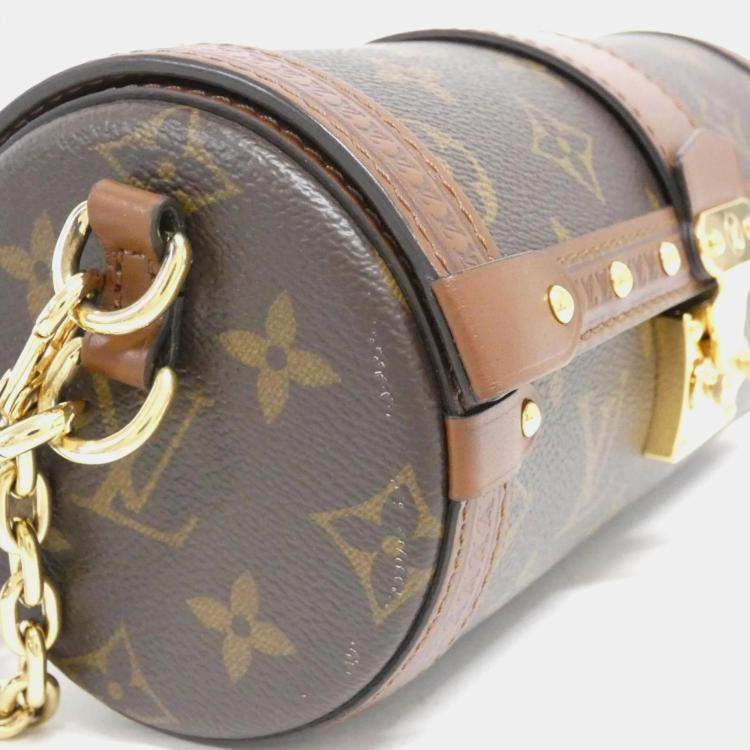 Pre Owned Louis Vuitton Papillon Trunk Monogram Canvas Shoulder Bag