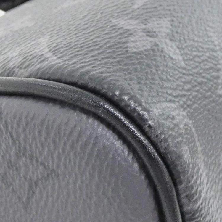 Pre Owned Louis Vuitton Keepall Bandouliere 25 Monogram Eclipse Reverse Boston Bag