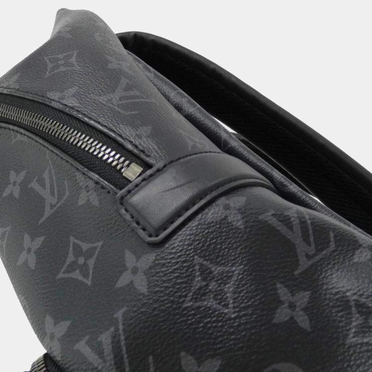 Pre Owned Louis Vuitton Monogram Eclipse Canvas Rucksack Backpack 