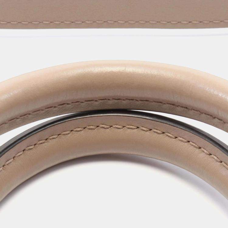 Pre Owned Louis Vuitton Speedy Bandouliere 25 Beige Monogram Empreinte Leather Handbag