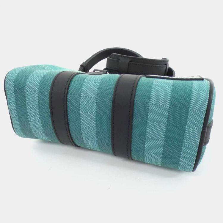 Pre Owned Louis Vuitton Day Break Keepall XS Damier Stripe Coated Canvas Boston Bag