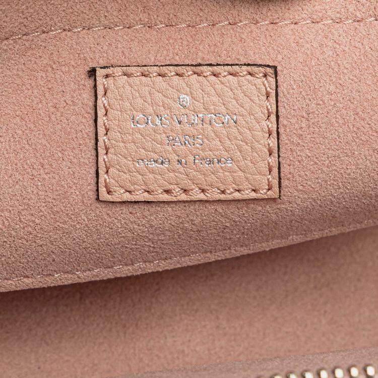 Pre Owned Louis Vuitton Pink Monogram Mahina Scala Mini Pouch