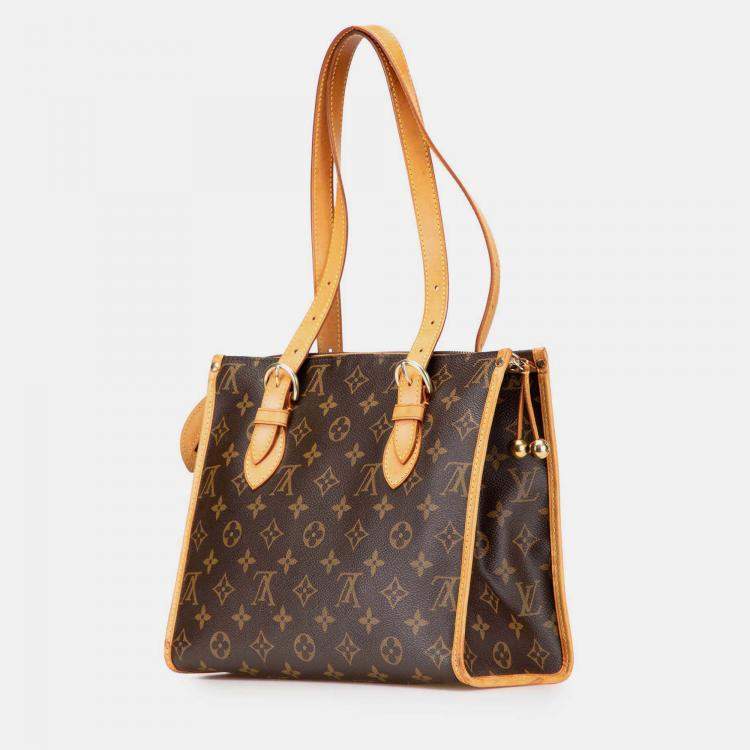 Pre Owned Louis Vuitton Brown Monogram Canvas Popincourt Haut Handbag