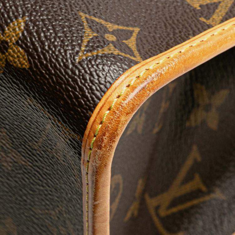 Pre Owned Louis Vuitton Brown Monogram Canvas Popincourt Haut Handbag