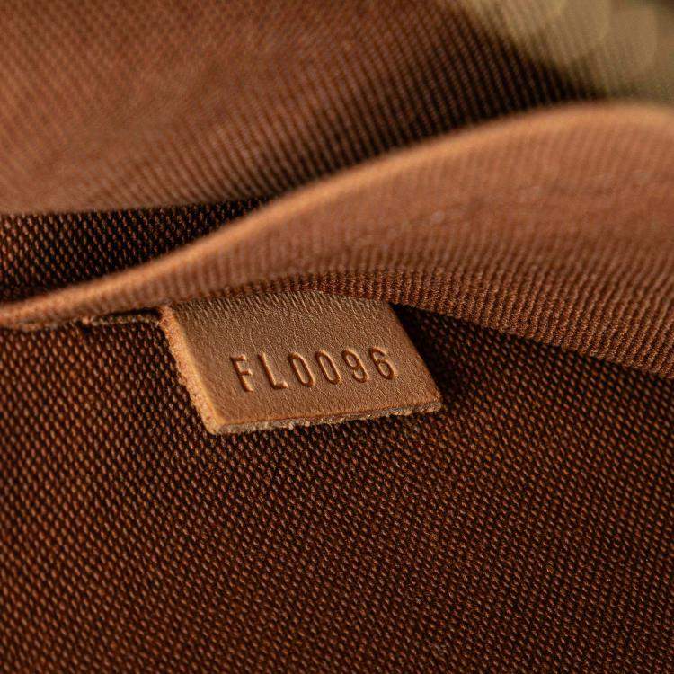 Pre Owned Louis Vuitton Brown Monogram Canvas Popincourt Haut Handbag