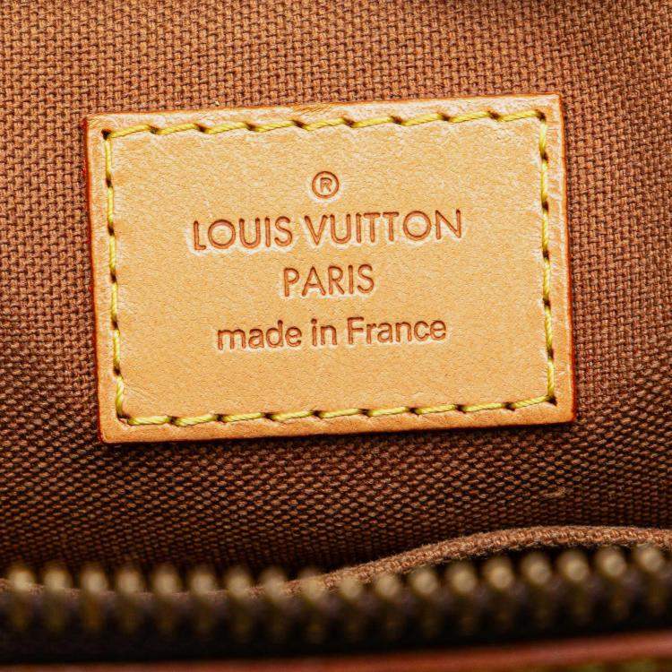 Pre Owned Louis Vuitton Brown Monogram Canvas Popincourt Haut Handbag