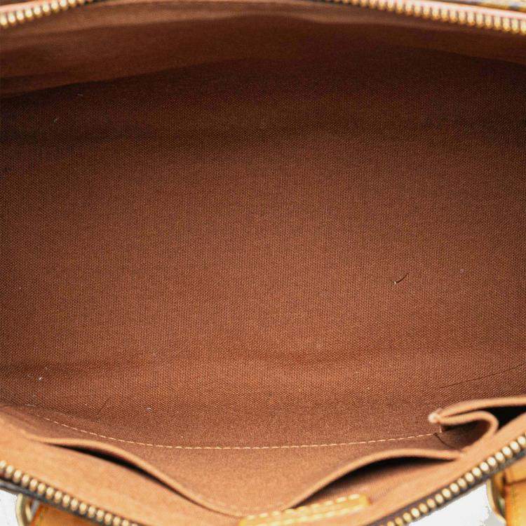 Pre Owned Louis Vuitton Brown Monogram Canvas Popincourt Haut Handbag