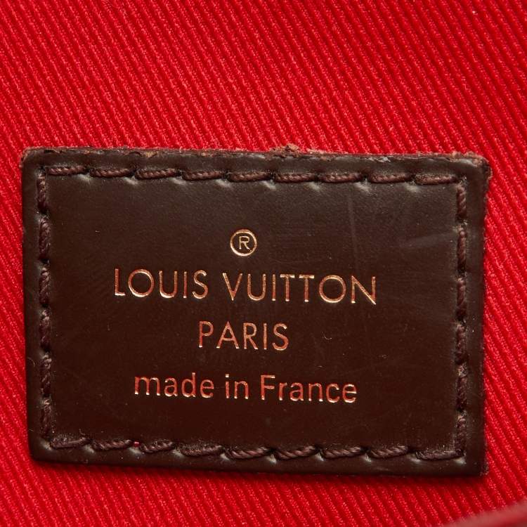 Pre Owned Louis Vuitton Damier Ebene Canvas Croisette Bag