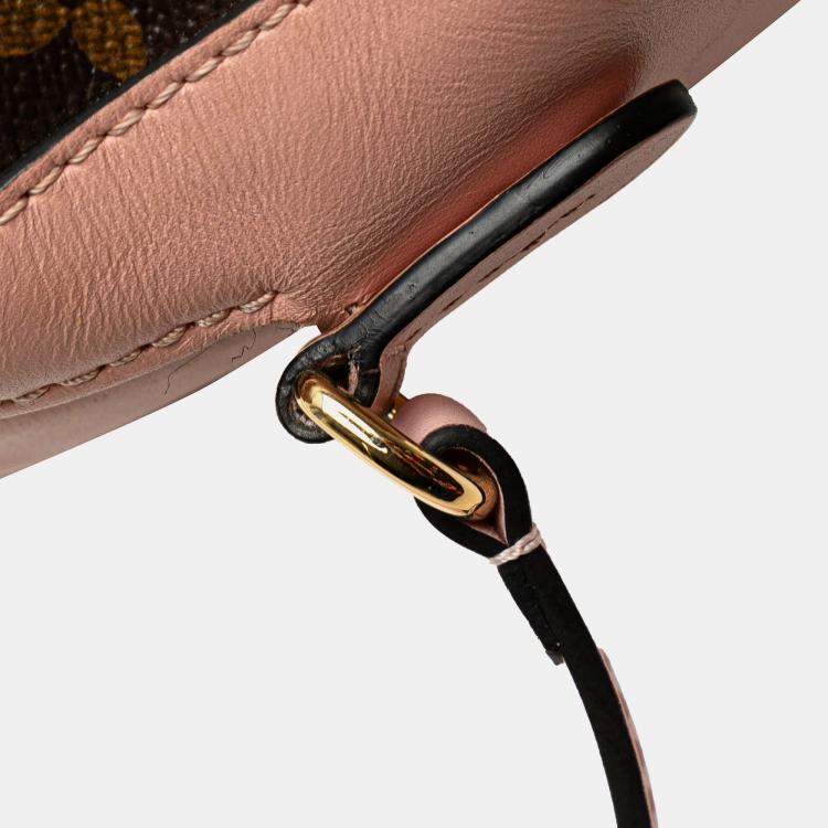 Pre Owned Louis Vuitton Brown Monogram Saintonge