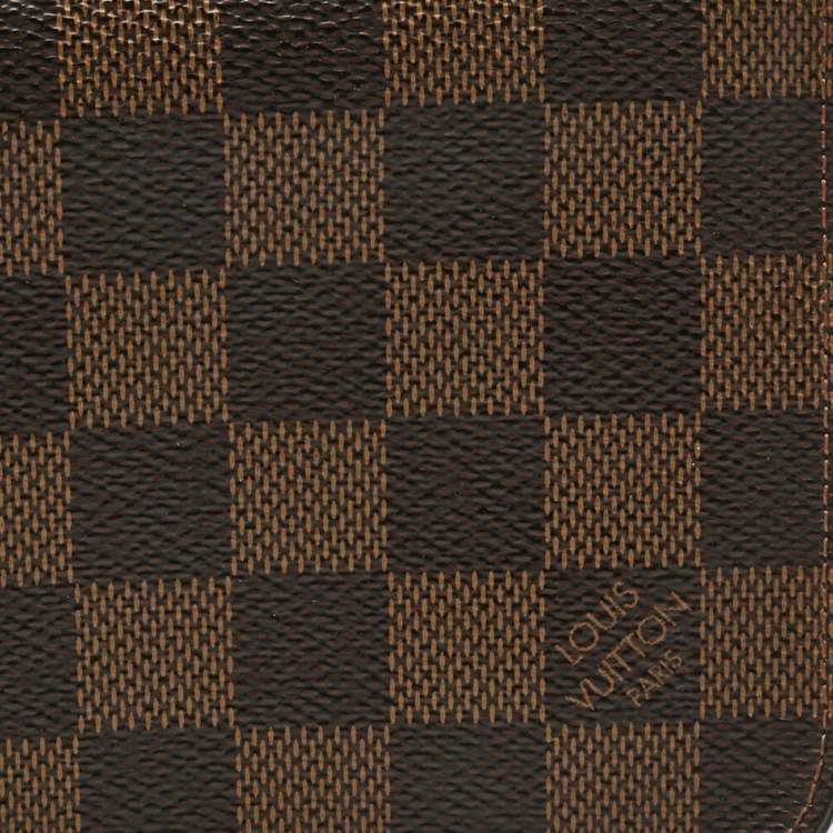 Pre Owned Louis Vuitton Damier Ebene Canvas Insolite Wallet