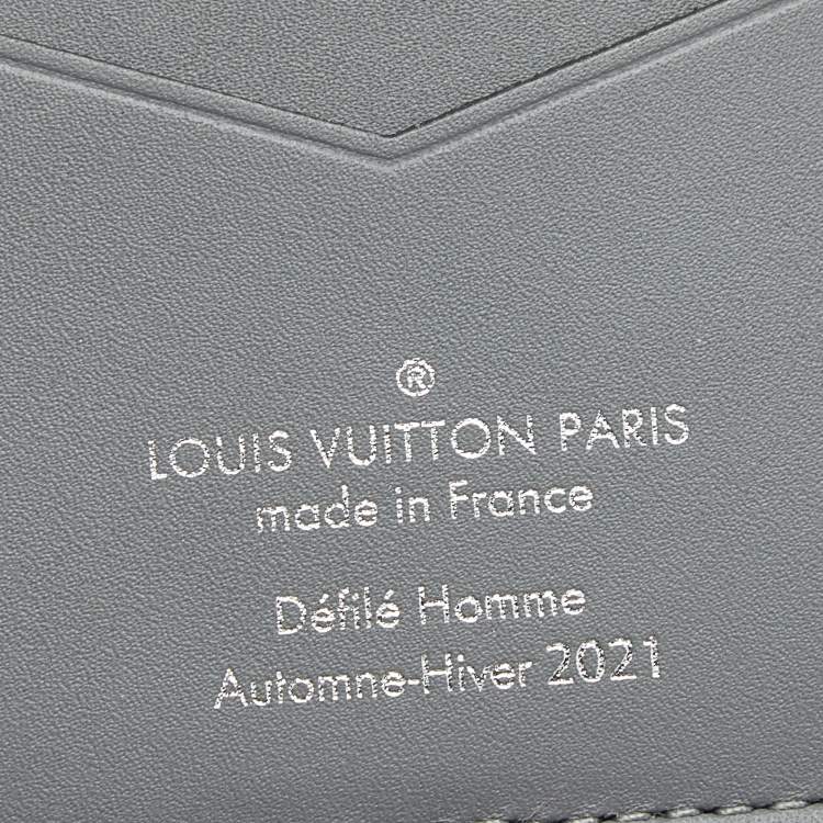 Pre Owned Louis Vuitton Monogram Mirror Canvas Slender Pocket Organizer