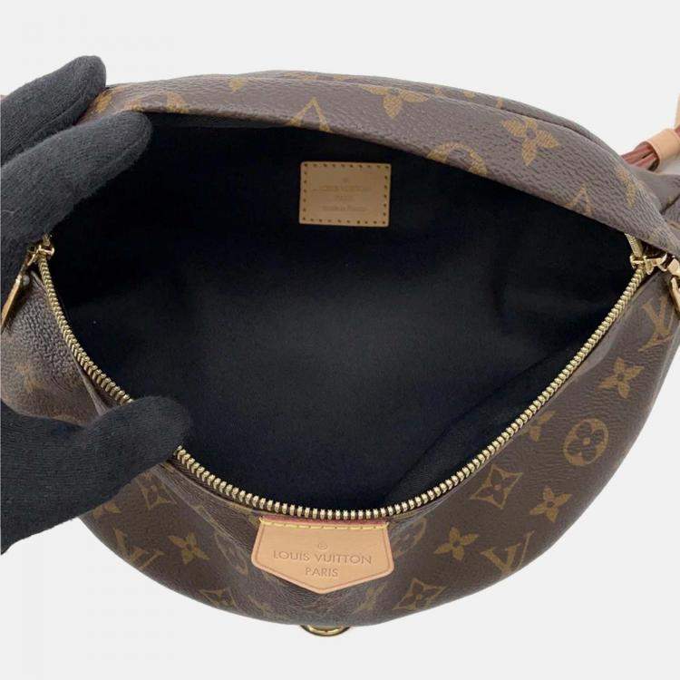 Pre Owned Louis Vuitton Bumbag Noir Monogram Canvas Belt Bag
