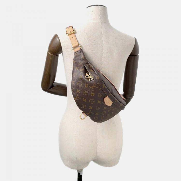 Pre Owned Louis Vuitton Bumbag Noir Monogram Canvas Belt Bag