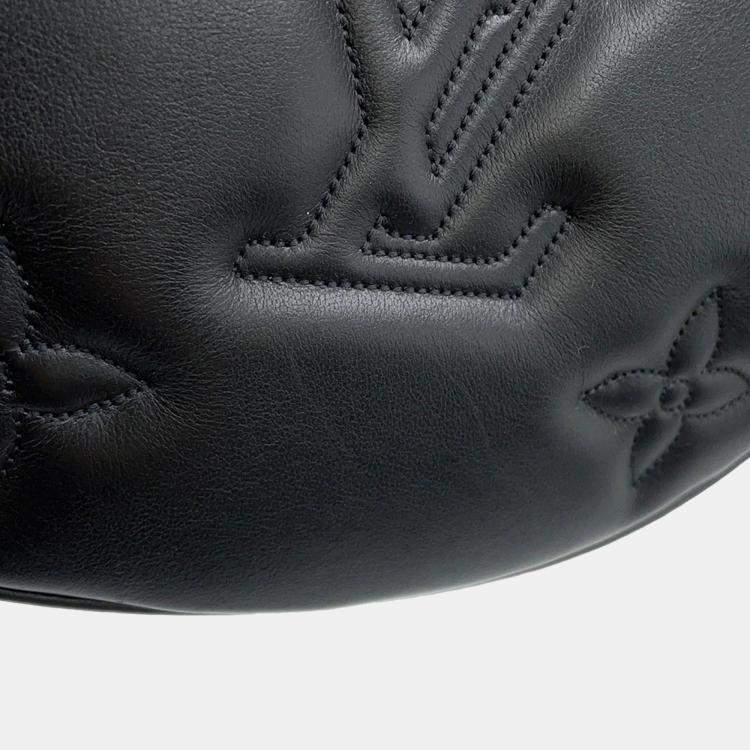 Pre Owned Louis Vuitton Over The Moon Noir Calf Leather Monogram Pattern Bag