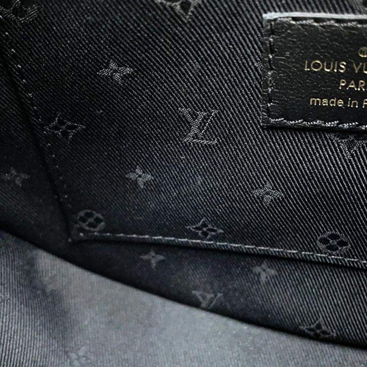 Pre Owned Louis Vuitton Over The Moon Noir Calf Leather Monogram Pattern Bag