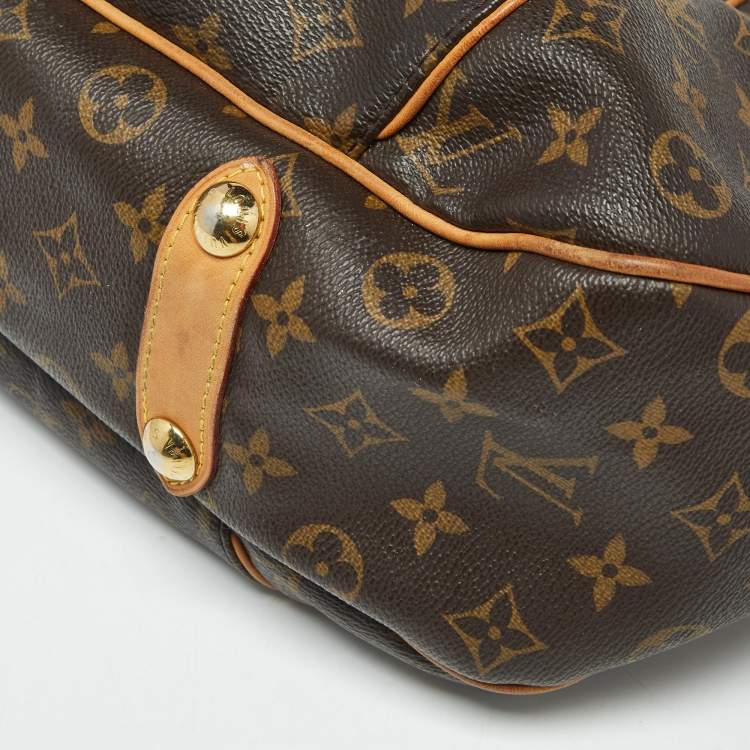 Pre Owned Louis Vuitton Monogram Canvas Galliera PM Bag