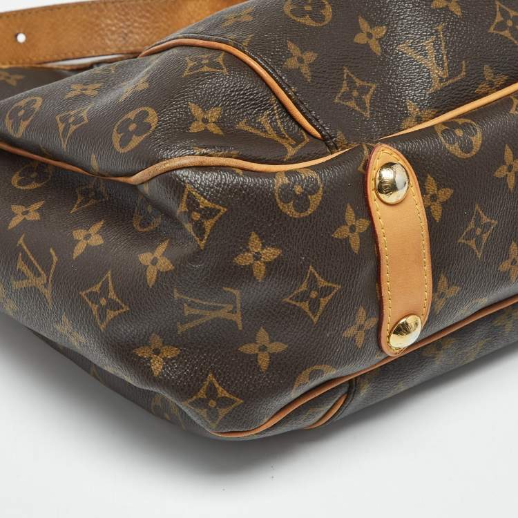 Pre Owned Louis Vuitton Monogram Canvas Galliera PM Bag