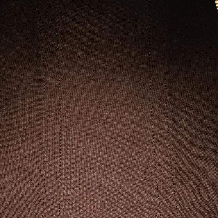 Pre Owned Louis Vuitton Brown Damier Ebene Keepall 50