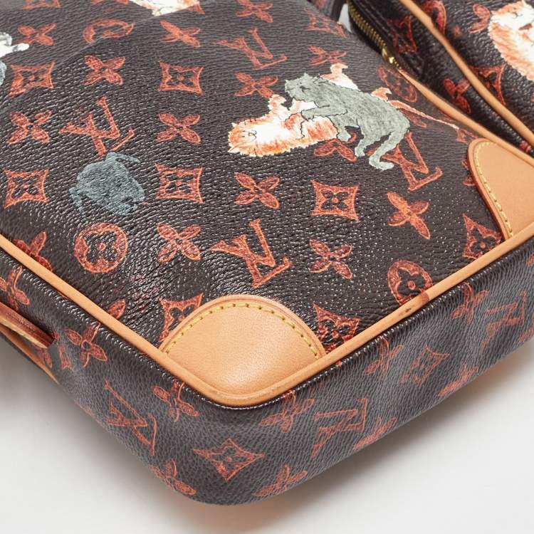 Pre Owned Louis Vuitton x Grace Coddington Catogram Paname Set Bag