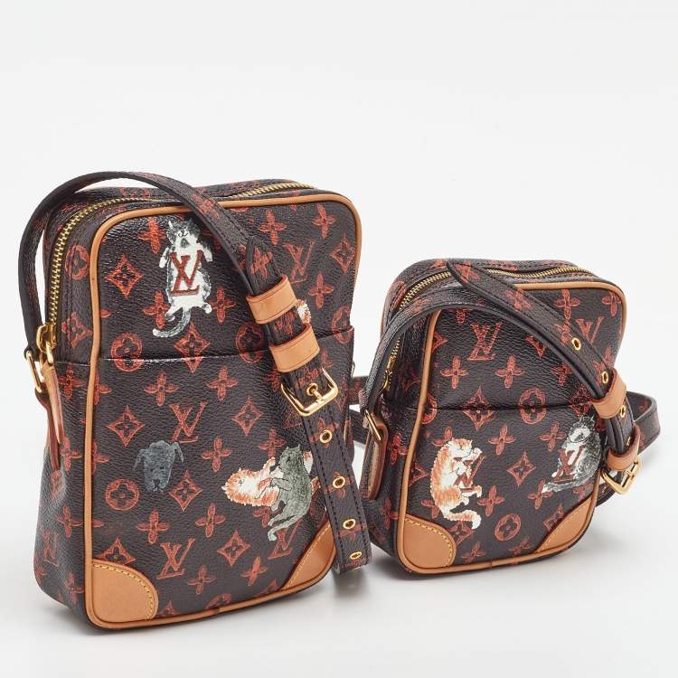 Pre Owned Louis Vuitton x Grace Coddington Catogram Paname Set Bag