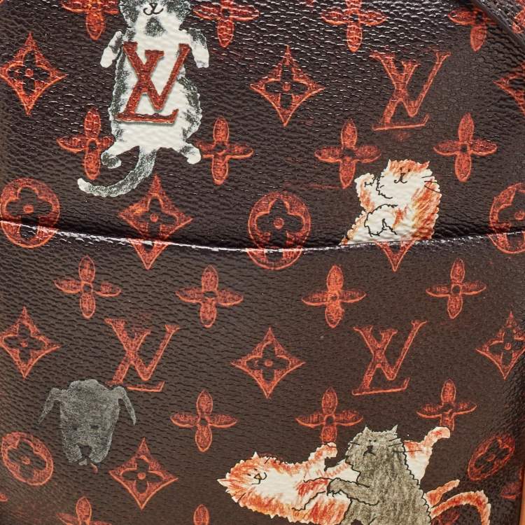 Pre Owned Louis Vuitton x Grace Coddington Catogram Paname Set Bag