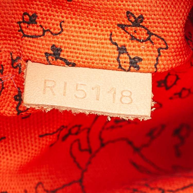 Pre Owned Louis Vuitton x Grace Coddington Catogram Paname Set Bag