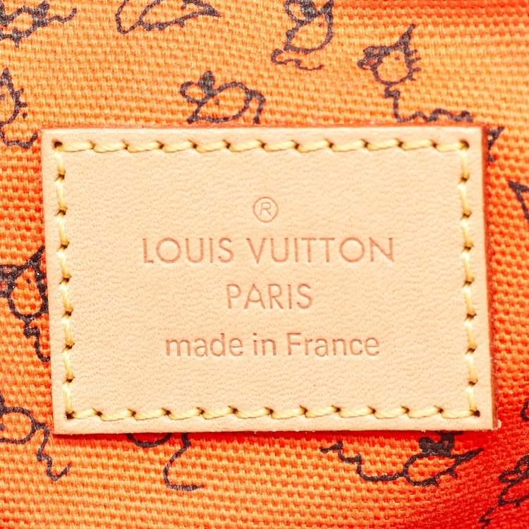 Pre Owned Louis Vuitton x Grace Coddington Catogram Paname Set Bag