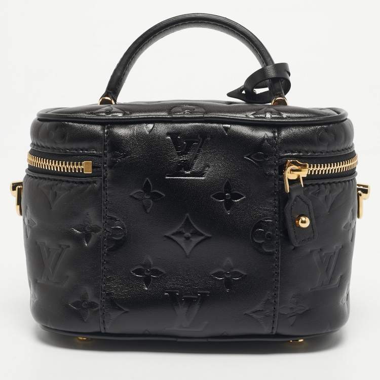 Pre Owned Louis Vuitton Monogram Empreinte Leather Vanity PM Bag