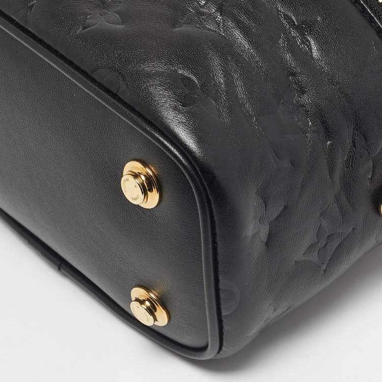 Pre Owned Louis Vuitton Monogram Empreinte Leather Vanity PM Bag