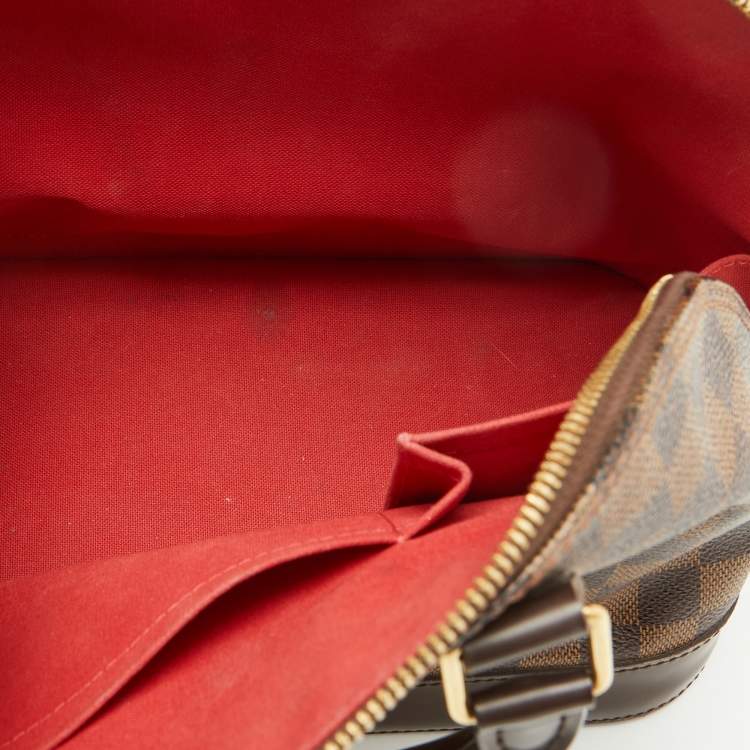 Pre Owned Louis Vuitton Damier Ebene Canvas Alma PM Bag