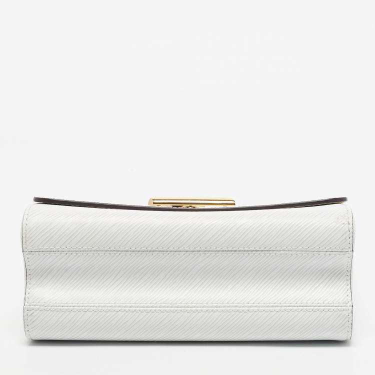 Pre Owned Louis Vuitton White Epi Leather Twist MM Bag