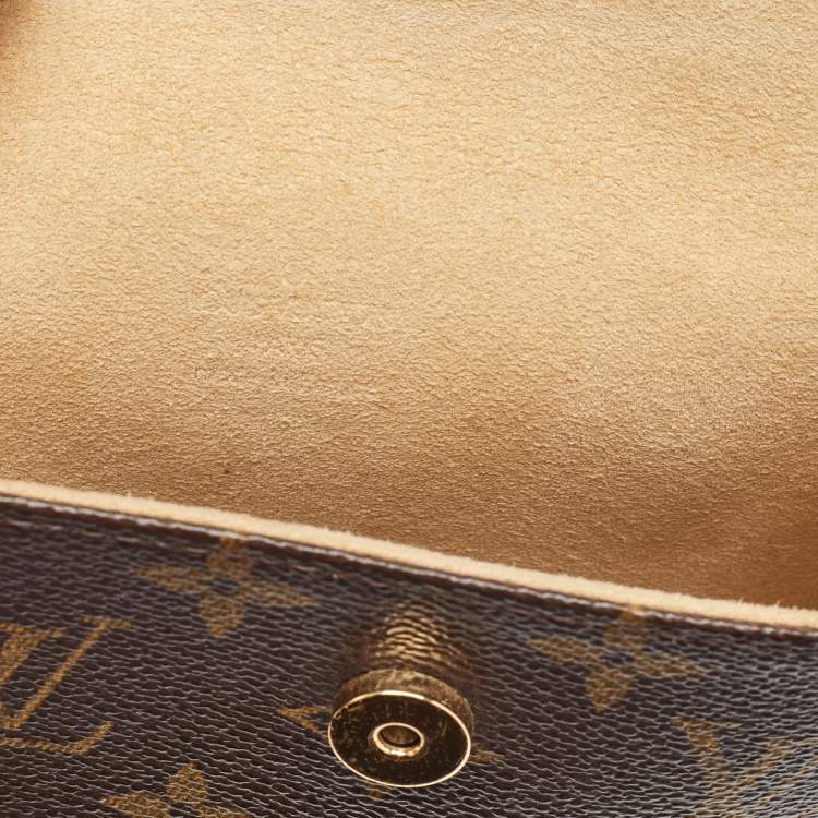 Pre Owned Louis Vuitton Monogram Canvas Pochette Florentine Belt Bag