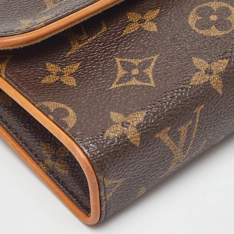 Pre Owned Louis Vuitton Monogram Canvas Pochette Florentine Belt Bag