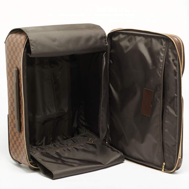 Pre Owned Louis Vuitton Damier Ebene Canvas Business Pegase Legere 55 Luggage