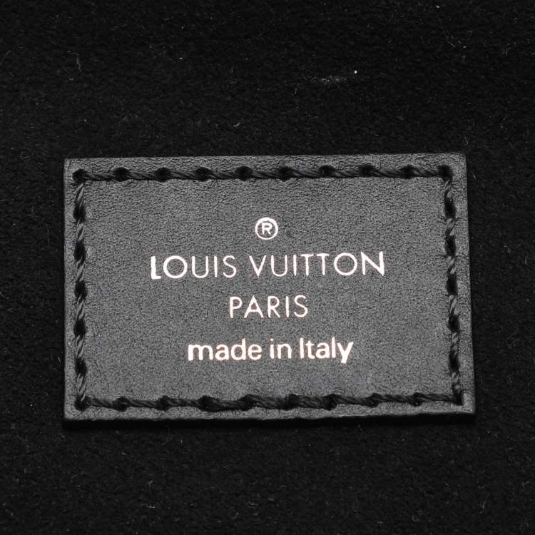 Pre Owned Louis Vuitton Black Monogram Empreinte Vanity PM Bag