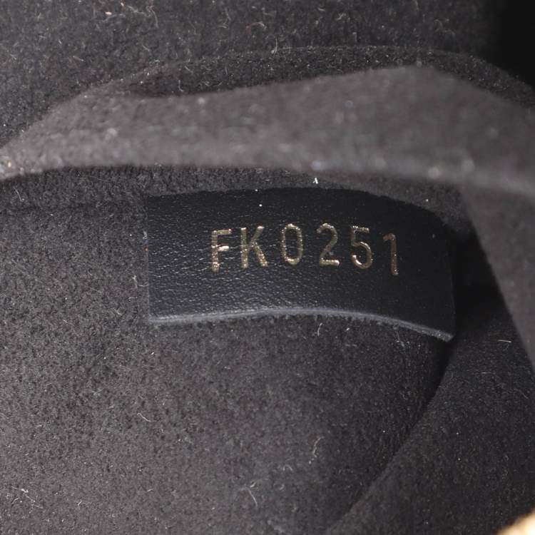 Pre Owned Louis Vuitton Black Monogram Empreinte Vanity PM Bag